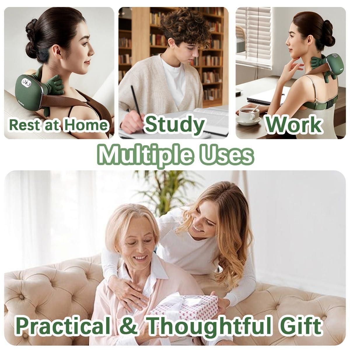 Neck & Shoulder Shiatsu Massager with Bionic Heat